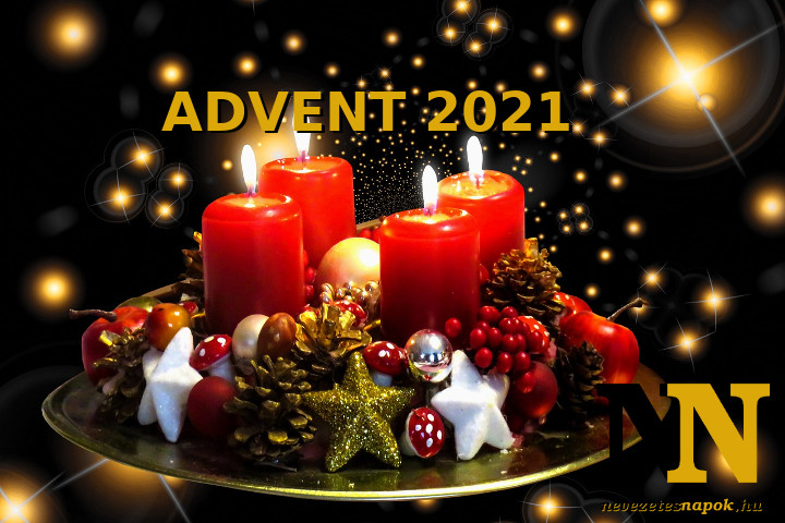 Mikor van 2021-ben advent első napja, advent első vasárnapja?