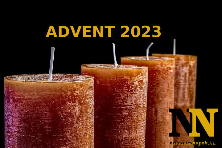 Mikor van 2023-ban advent első napja, advent első vasárnapja?